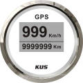 2" 52mm Digital GPS Speedometer Velometer 0-999km/H for Marine Car Truck